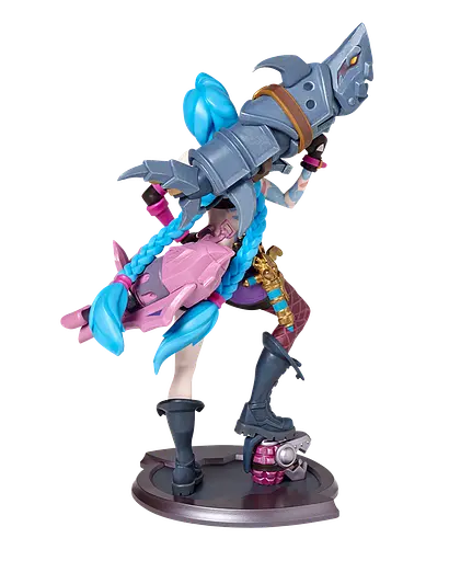 Статуэтка Jinx Джинкс Лига Легенд League of Legends 32 см LOL 22. 38 - фото 3
