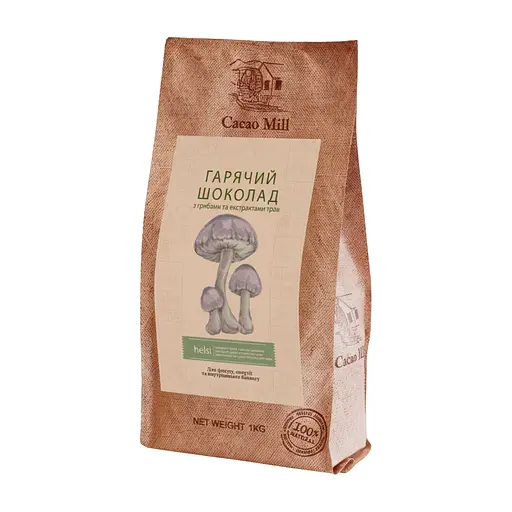 Горячий шоколад с грибами и экстрактами трав Cacaomill 1 кг. - фото 1