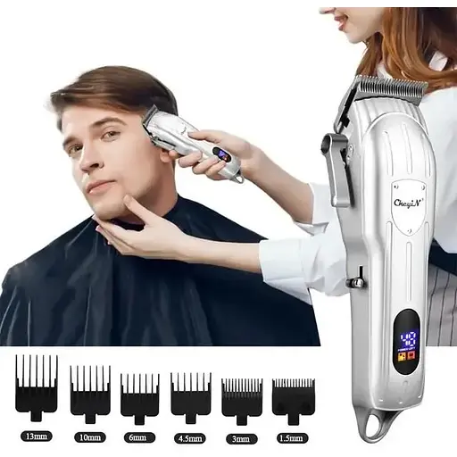 Машинка для стриження волосся CkeyiN перезаряджається - фото 2