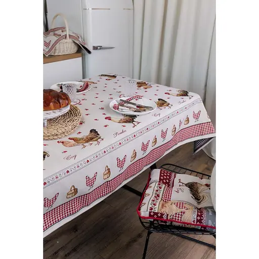 Подушка на стілець Прованс Добробут 40х40 см (44369) - фото 7