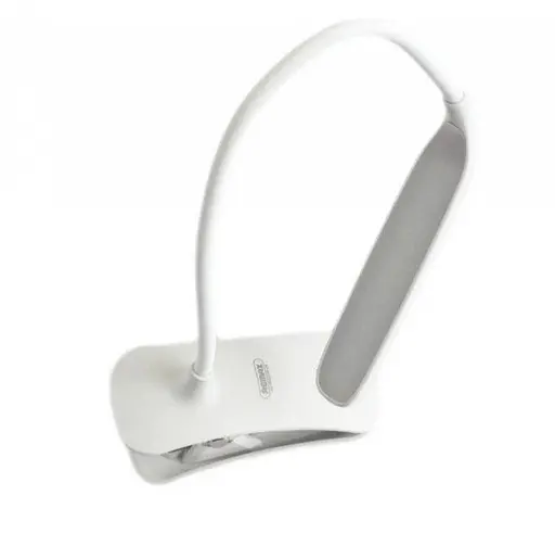 Настільна лампа Remax RT-E195 White + сенсор + прищіпка + microUSB + 3 режими світіння - фото 2