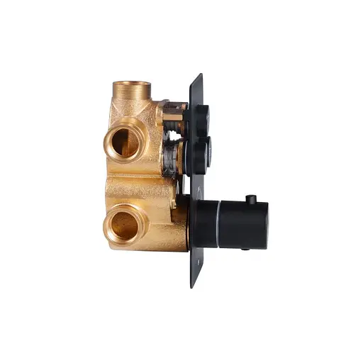 Смеситель термостатический для душа Qtap Votice 6443T105NKB скрытого монтажа - фото 2