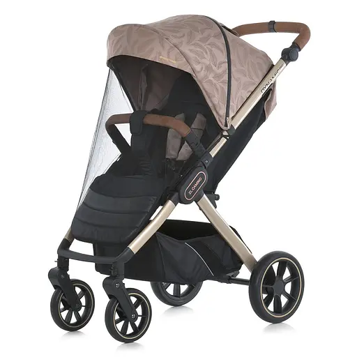 Детская прогулочная коляска-книга El Camino ME 1053G-2 Dynamic Pro Special Beige Бежева - фото 3