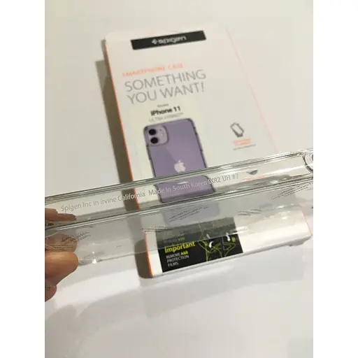 Прозрачный противоударный чехол Spigen Ultra Hybrid Crystal для iPhone 11 (6.1") Clear 076CS27185 - фото 7