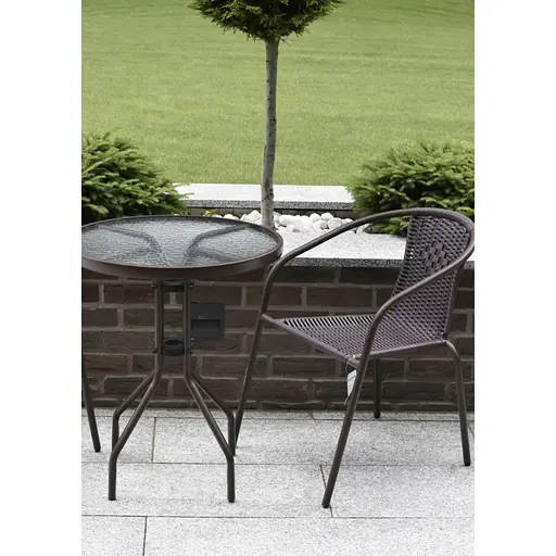 Садовое кресло Jumi Bistro коричневый - фото 3