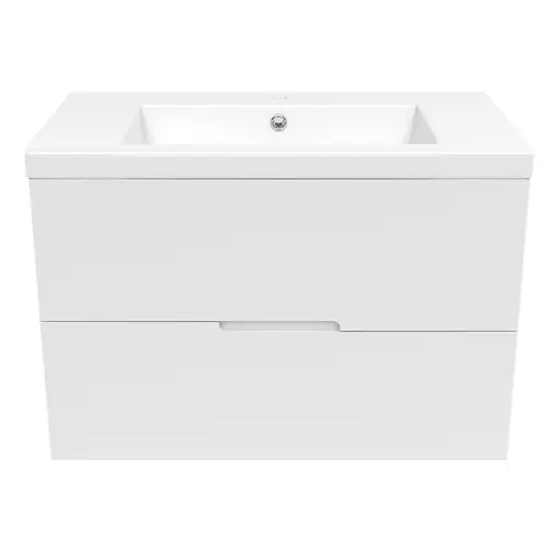 Тумба з умивальником Volle Aiva 80 см 15-68-80 Білий - фото 2