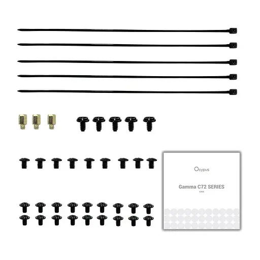 Корпус OCYPUS GAMMA C72 BK ARGB (GAMMA-C72-BKD400XX-GL) Без БП - фото 9