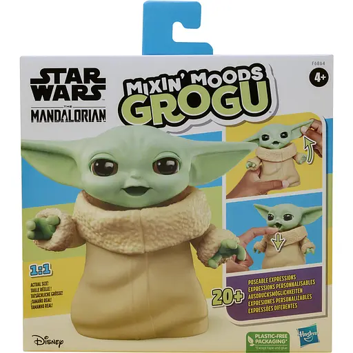 Іграшка - фігурка Hasbro Star Wars Mixin Moods Grogu (F6864) - фото 3