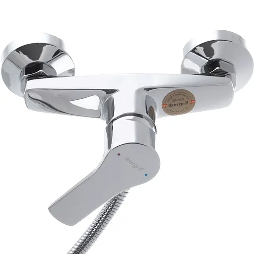 Змішувач для душу Ibergrif star M12057 IB0010, Хром - фото 3