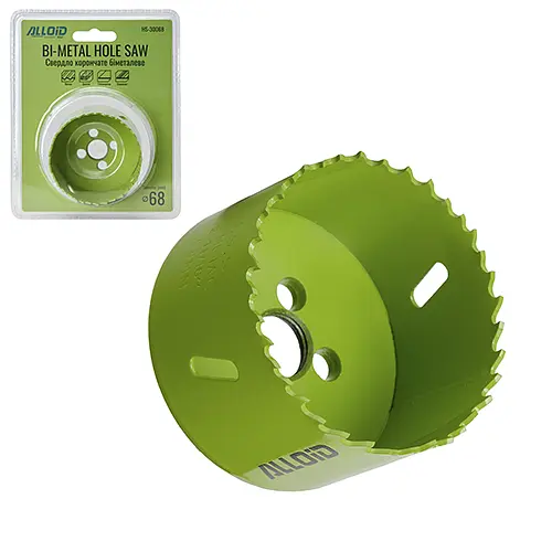 Свердло корончате Alloid Building Tools біметалеве 68 мм (HS-30068) - фото 2