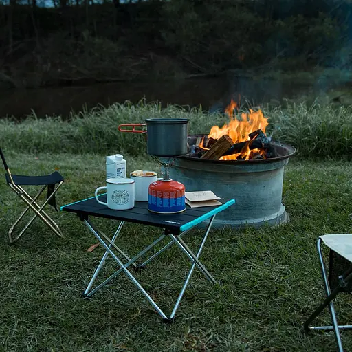 Cтіл розкладний Naturehike NH19Z008-Z, алюміній, розмір L, чорний - фото 8