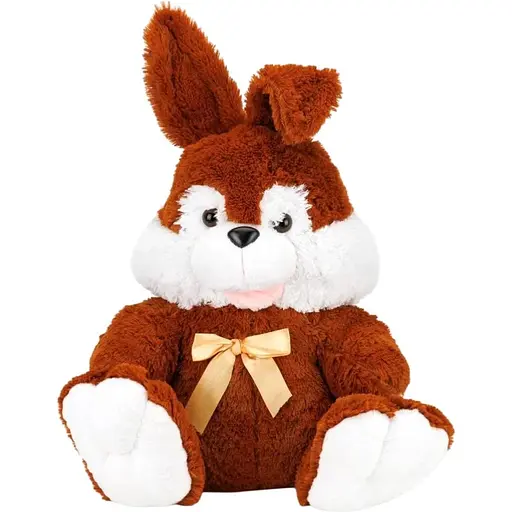 М'яка іграшка Зайка 100 см Коричневий - фото 1