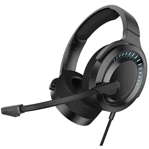 Дротові навушники Baseus Gamo Immersive Virtual 3D Game headphone (PC) D05, USB, 2m, black