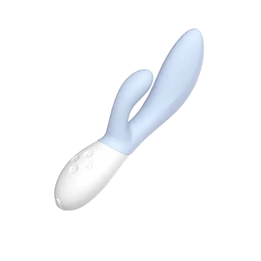 Вибратор-кролик Lelo Ina 3 20 см голубой - фото 5