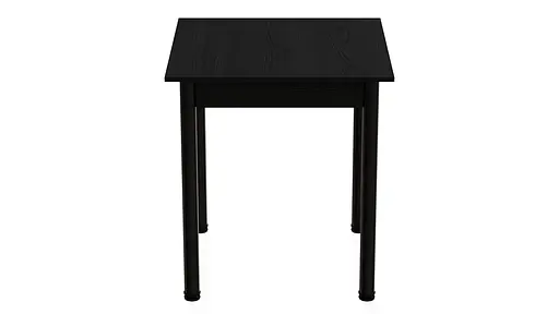 Стіл кухонний Ferrum-decor Агата 75x90x90 Чорний ДСП Сосна Кембра 16мм (FRD-105686) - фото 4