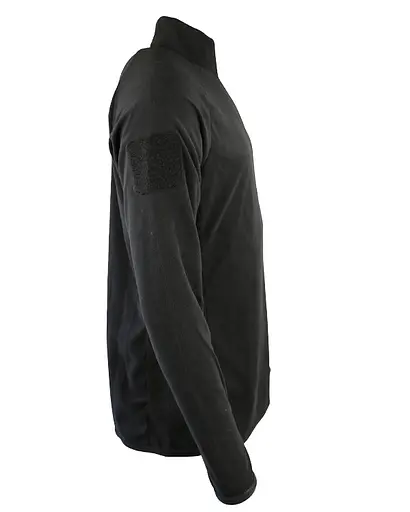 Флісова кофта Kombat UK Alpha Mid-Layer Fleece L Чорна (1000-kb-amlf-blk-l) - фото 3