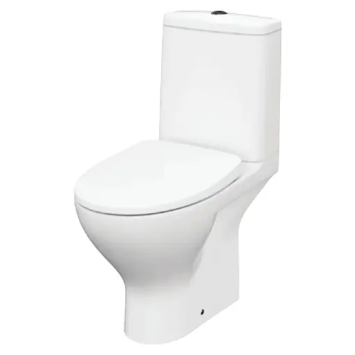 Унитаз-компакт Cersanit Moduo Clean On 011 K116-035 с сидением Soft Close Slim Wrap легкосьемное - фото 1