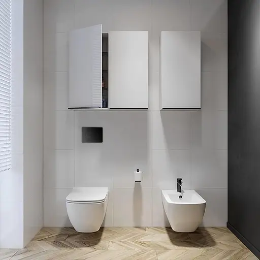 Унітаз підвісний CET B245 Cersanit Virgo CleanOn з дюропластовим Slim сидінням SoftClose+QuickRelease 30412 - фото 6