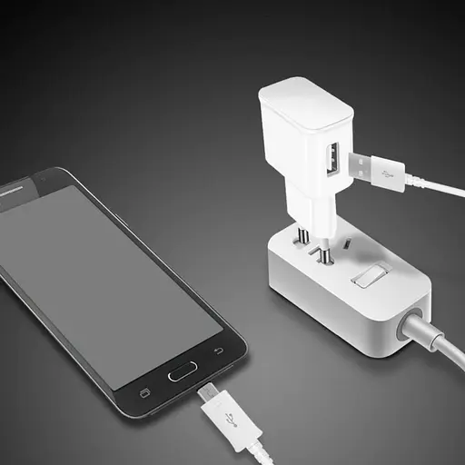 USB зарядка - блок питания 5V 1 ампер ETA-U90EWE с защитой от перегрузки (100951) - фото 4