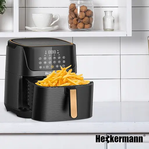 Аэрогриль Аэрофритюрница Heckermann HF 8850 7л - фото 6