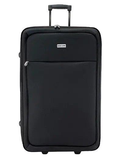 Валіза Semi Line 24" (M) Black (T5656-2) (DAS302630) - фото 3