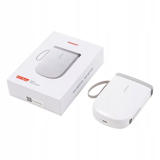 Термопринтер для печати наклеек NIIMBOT D11_H White - фото 7