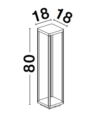 Вуличний світильник Surf NOVA LUCE 9176102 - фото 6