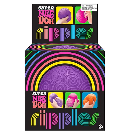 Игрушка-антистресс NeeDoh серии Super Яркие кружочки пурпурный (RSPND-4) - фото 3