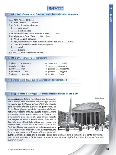 Una grammatica italiana per tutti 1 (A1-A2) - фото 9