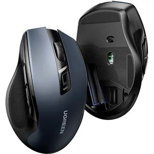 Миша Ugreen MU006 Ergonomic Black (15063) [128621] - фото 4