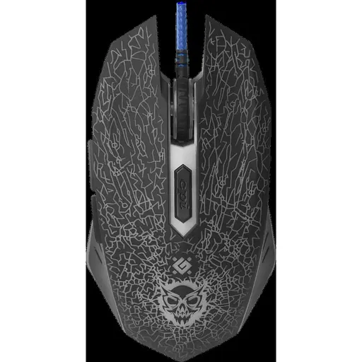 Мышка Defender Shock GM-110L, 6кн., 3200dpi, (+коврик) подсветка