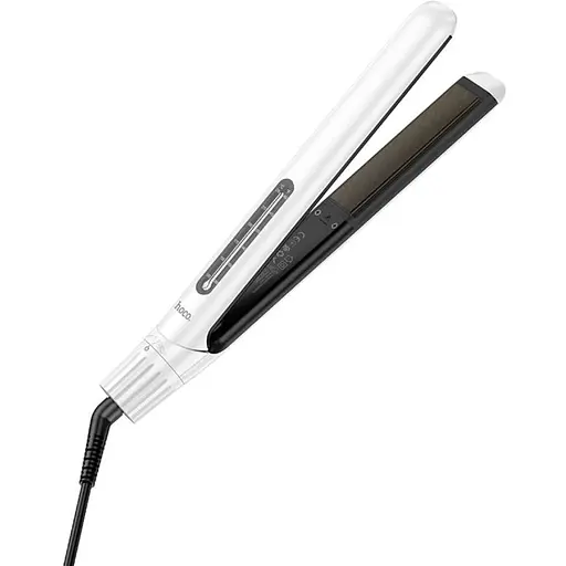 Випрямляч волосся Hoco HP41 Straight and curly hair dual-purpose hair straightener (EU) White - фото 2