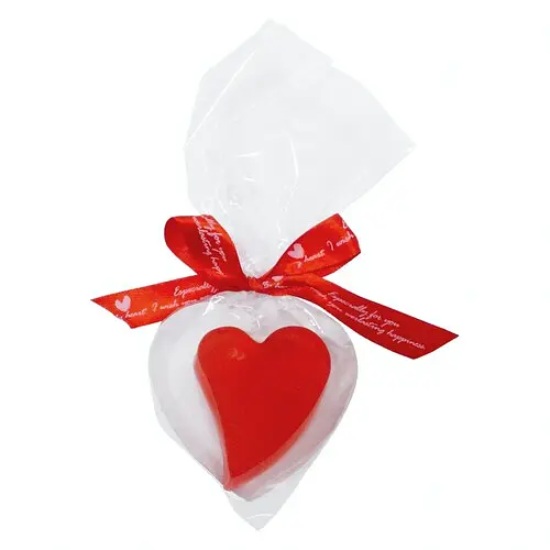 Набор Мыльница с мылом сердце - фото 1