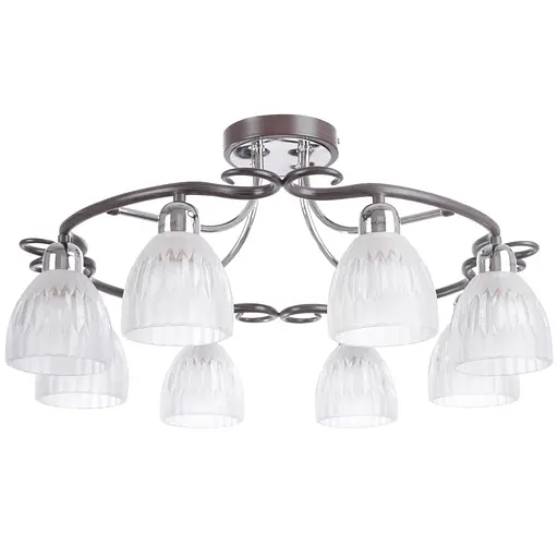 Люстра стельова Brille E14 40W BR (LK-288C/8)