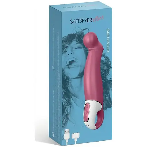 Мощный вибратор Satisfyer Vibes Petting Hippo - фото 4