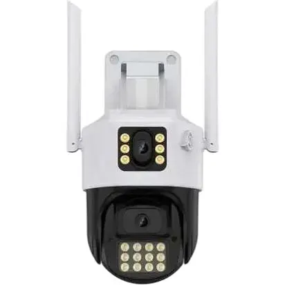 Камера Jeep 360 (P12-P6MP)-mp Wi-Fi ptz двойной поклон 3mp+3mp= 6mp камера +12v2a power icsee