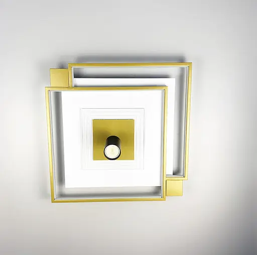 Стельова LED люстра квадратної форми Line.F 310/500*500 - фото 3