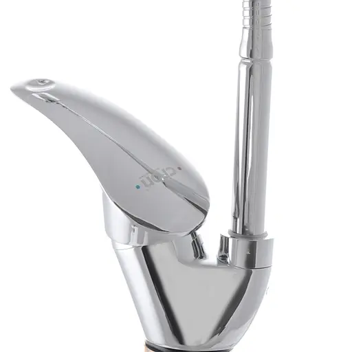 Смеситель для кухни Cron Mars 777 с гибким изливом CR0853 Хром - фото 4