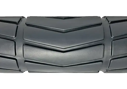 Массажный ролик EasyFit Rover 33 см Черный (EF-3703-Bk) - фото 2