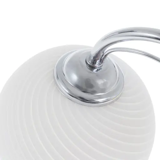 Бра Brille LK-651W/1 E27 CH настенное накладное в спальню - фото 7