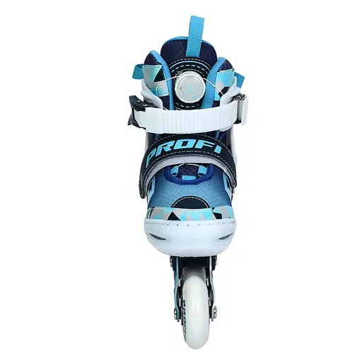 Дитячі розсувні ролики A4156-S-BL, розмір 31-34 - фото 2