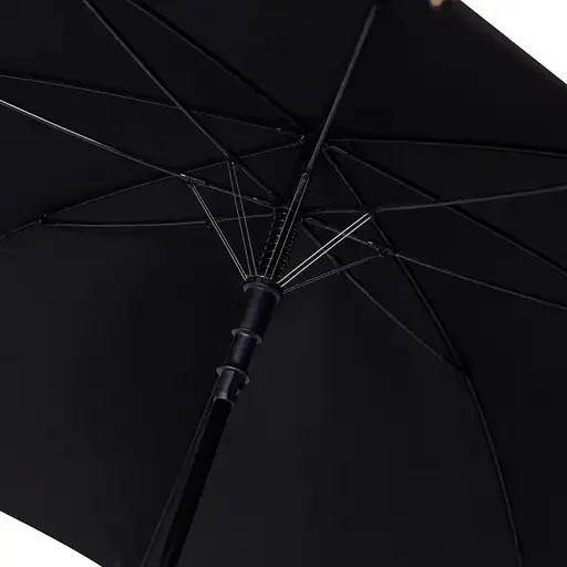 Парасоля-тростина Yiwu HP-23-6B складна напівавтомат 124 см чорна - фото 7