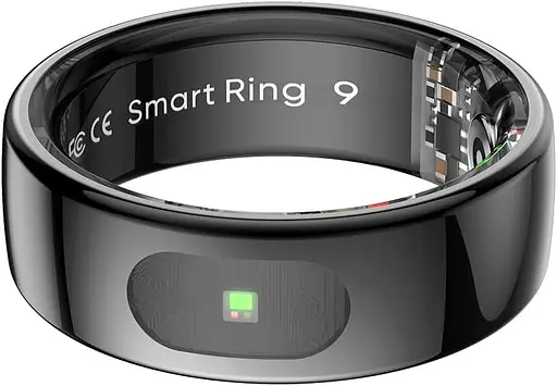 LYEAA R08 Smart Ring Монітор кисневого тиску із зарядним футляром Bluetooth Smart Ring, 10 розмір - фото 6