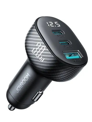 Автомобильное зарядное устройство для Joyroom JR-CCD04 30W 2C1A Digital Display Car Charger - фото 2