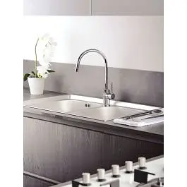 Змішувач для кухні Paffoni Light chrome LIG180CR, Хром - фото 2