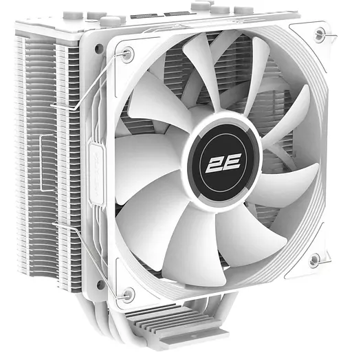 Кулер для процесора 2E GAMING Air Cool (ACN120W-ARGB) White (2E-ACN120W-ARGB) - фото 2