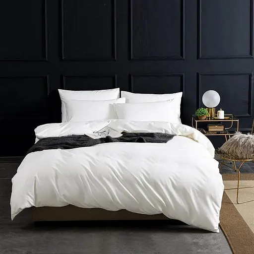 Простынь на резинке 120х60 см бязь белого цвета 327712