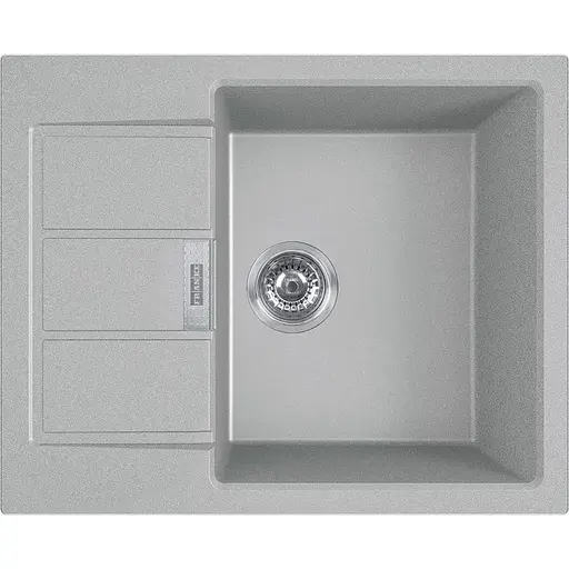 Кухонна мийка Franke Sirius 2.0 S2D 611-62/143.0627.383/тектонайт/620х500х200/врізна/сірий
