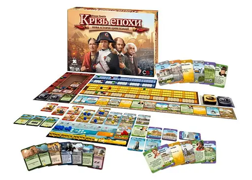 Настільна гра Feelindigo Крізь епохи: Нова історія цивілізації (Through the Ages: A New Story of Civilization) (укр.) (FI23055) - фото 6