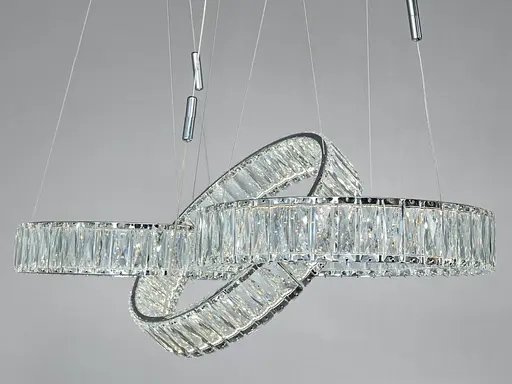 Светодиодная люстра Мебиус золото 92 Вт пульт - фото 2